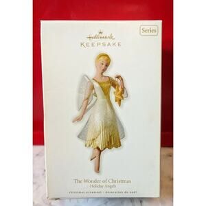 Hallmark Keepsake The Wonder of Christmas Holiday Angels #5 Ornament 2010 NEW